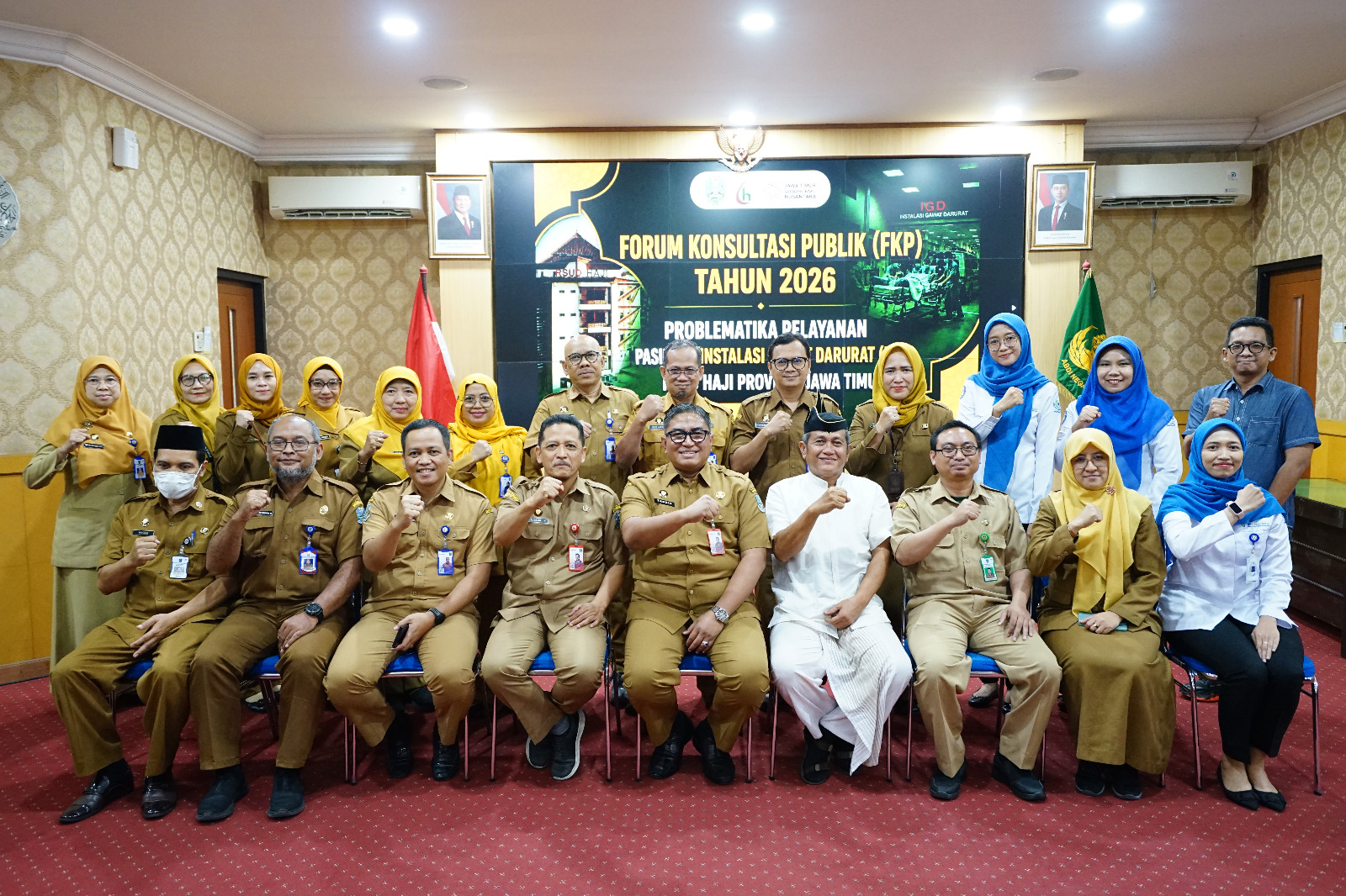 RSUD Haji Jatim Gelar Forum Konsultasi Publik 2026, Bedah Problematika Pelayanan IGD